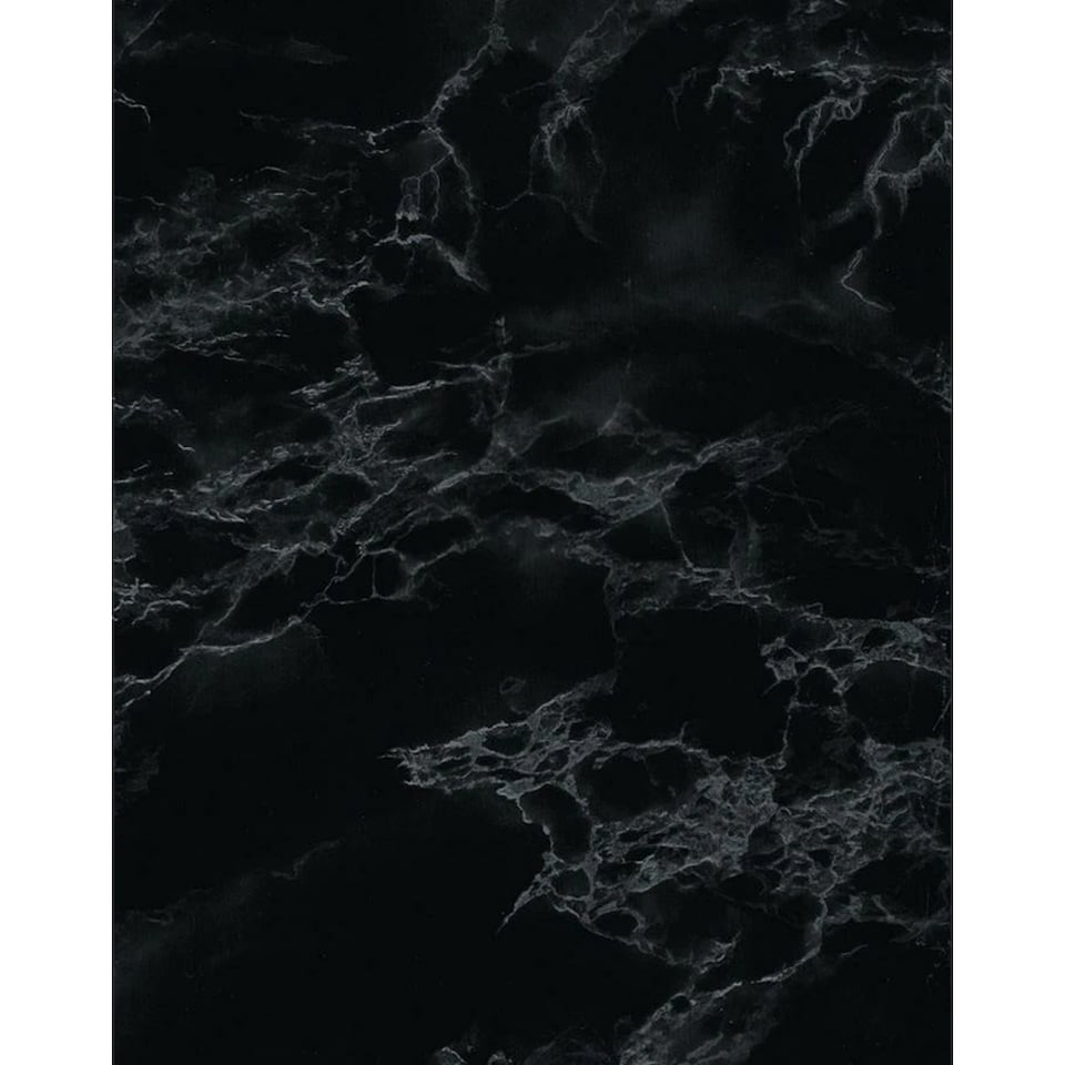 image 1 of D-C-Fix Marble Effect Self Adhesive Wallpaper | Black | Black | 1