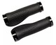 image 5 of AWE AWEGrip Alloy BMX Bike Ergonomic Black Handlebar Locking Grips + End Caps
