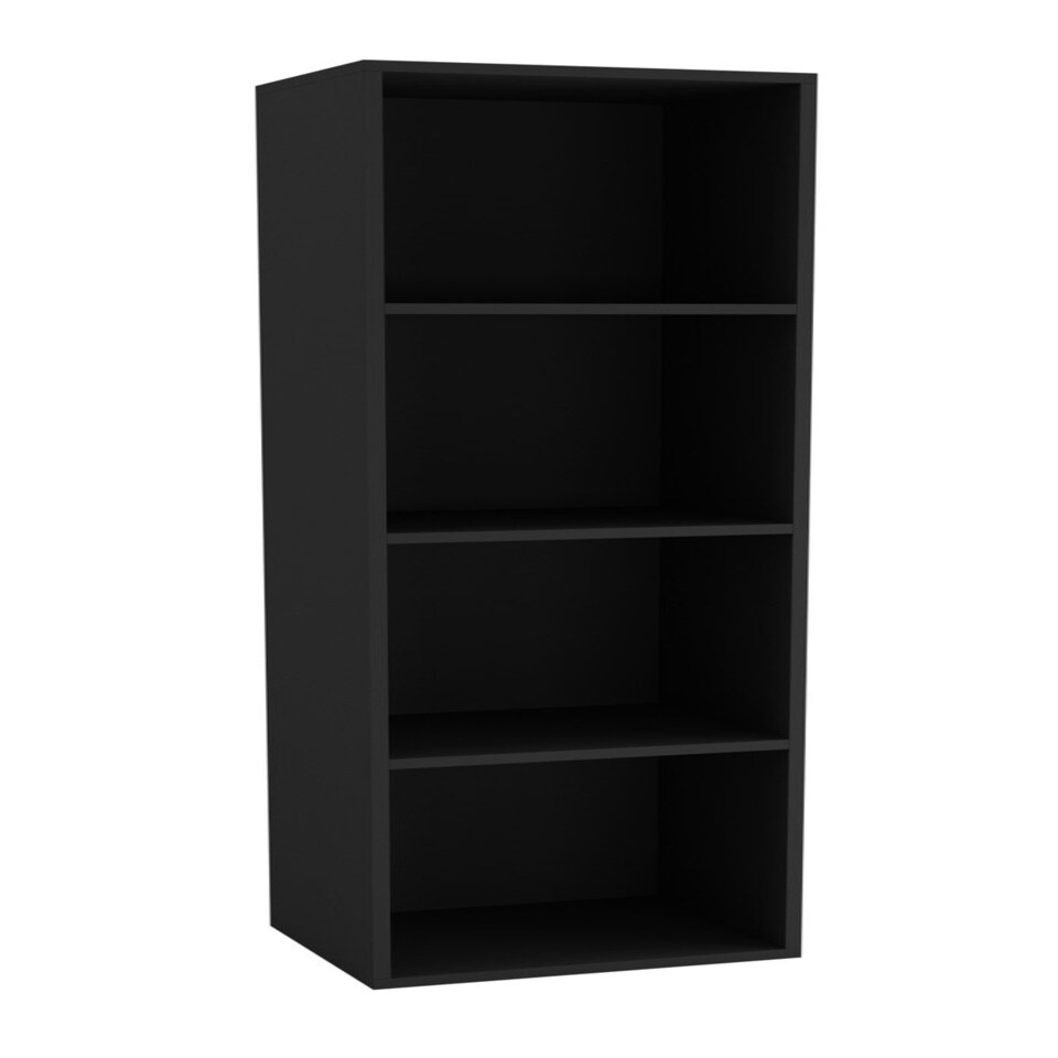 image 1 of 4-Tier Cube Shelving Unit Brown | Unit Colour: Beech