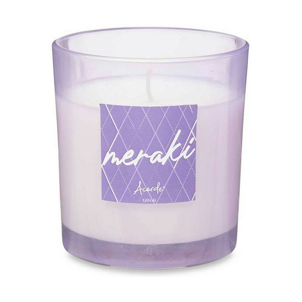 image 1 of Scented Candle Acorde 86487 Violet 120 g (12 Units) N/A
