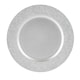 image 1 of Argon Tableware Hammered Charger Plate - 33cm - Silver