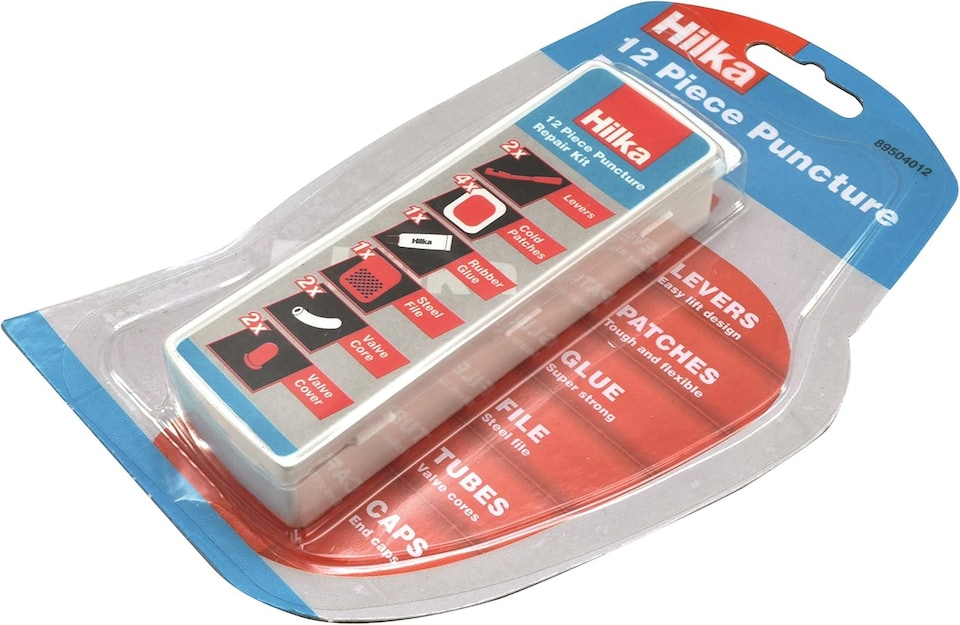 Hilka Puncture Repair Kit, Pack of 12 (Product Code: 89504012)