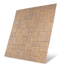 Chalice Paving Kit 7.29m2 Honey Brown (2700 x 2700mm) - Bowland Stone - Garden Paving Kit