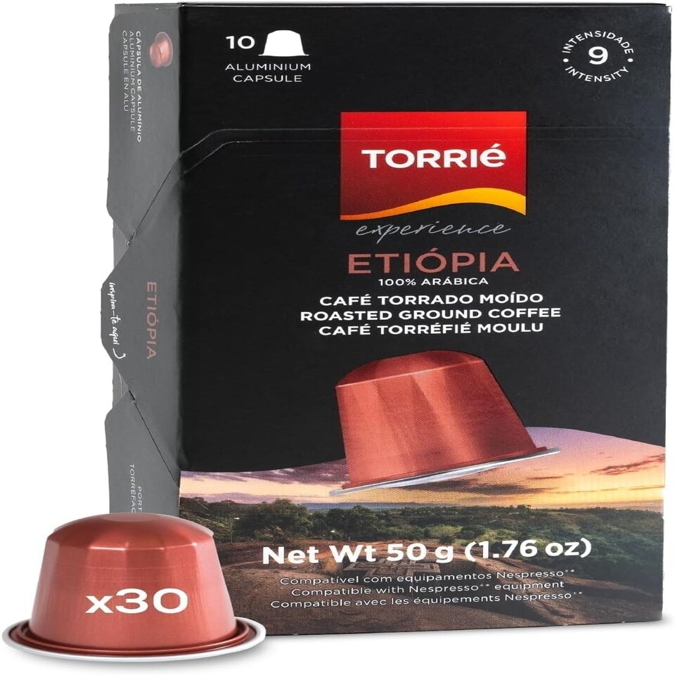 image 1 of Ethiopia Aluminium Nespresso ® Compatible Coffee Capsules (30 Pods)