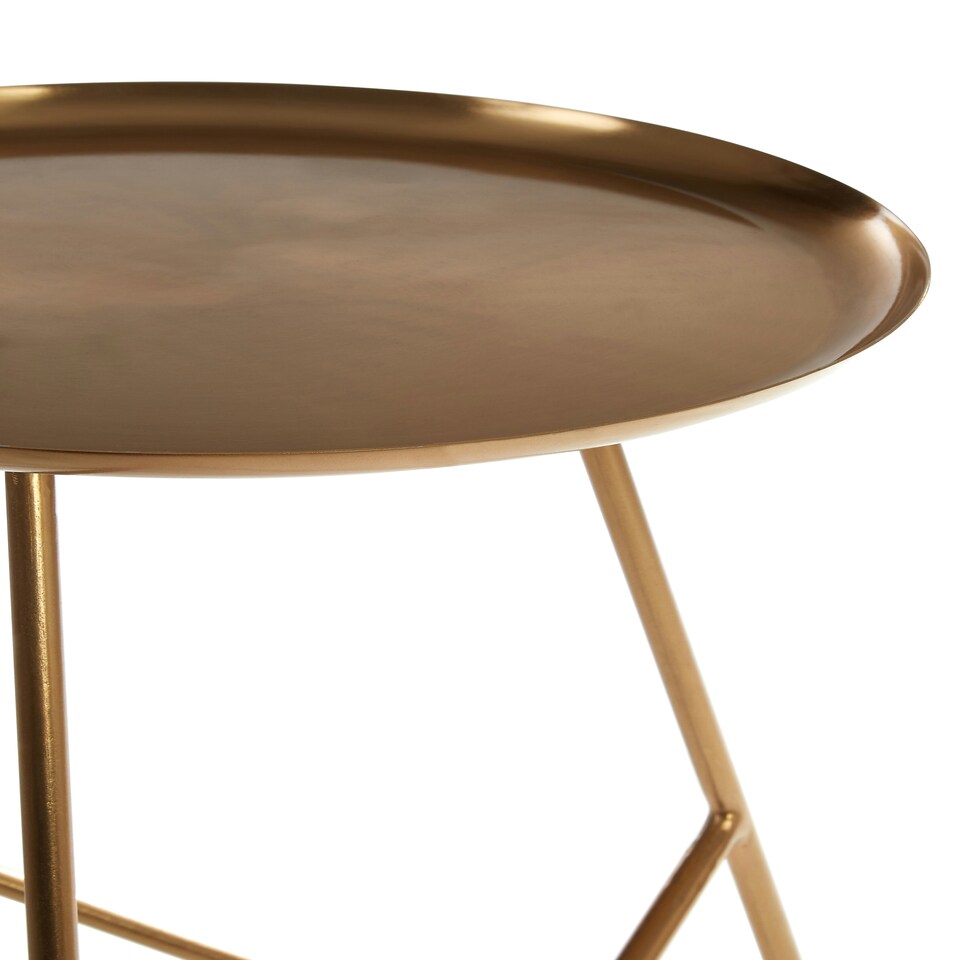 image 1 of Interiors by Premier Sleek Side Table With Hairpin Legs, Stylish Design Corner Table, Versatile And Practical Side Table By Couch