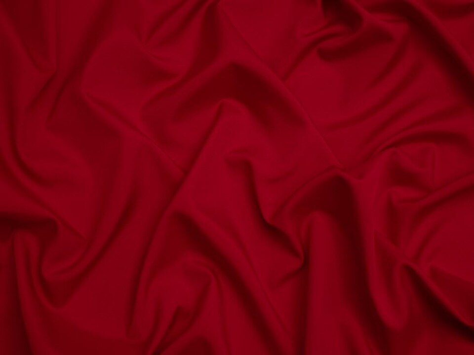 Minerva Core Range Red Soft Touch Crepe Fabric for Dressmaking, 110cm / 43" Wide - per metre
