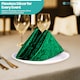 image 8 of Square Crushed Velvet Napkins, Cloth with Hemmed Edges Napkins - 20 Inch