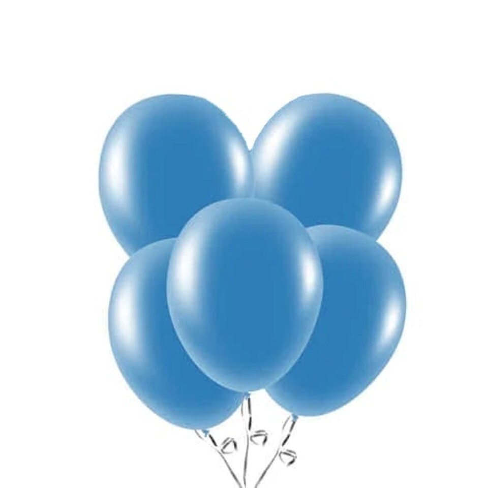Blue Biodegradable Latex Balloons 23cm / 9 in - Pack of 20