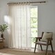 image 1 of Yard Nimbus Sheer Natural Tie Top Curtain Panel 290 x 250 cm Multi