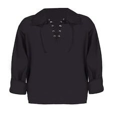 Black Gothic Shirt | Black | 3XL