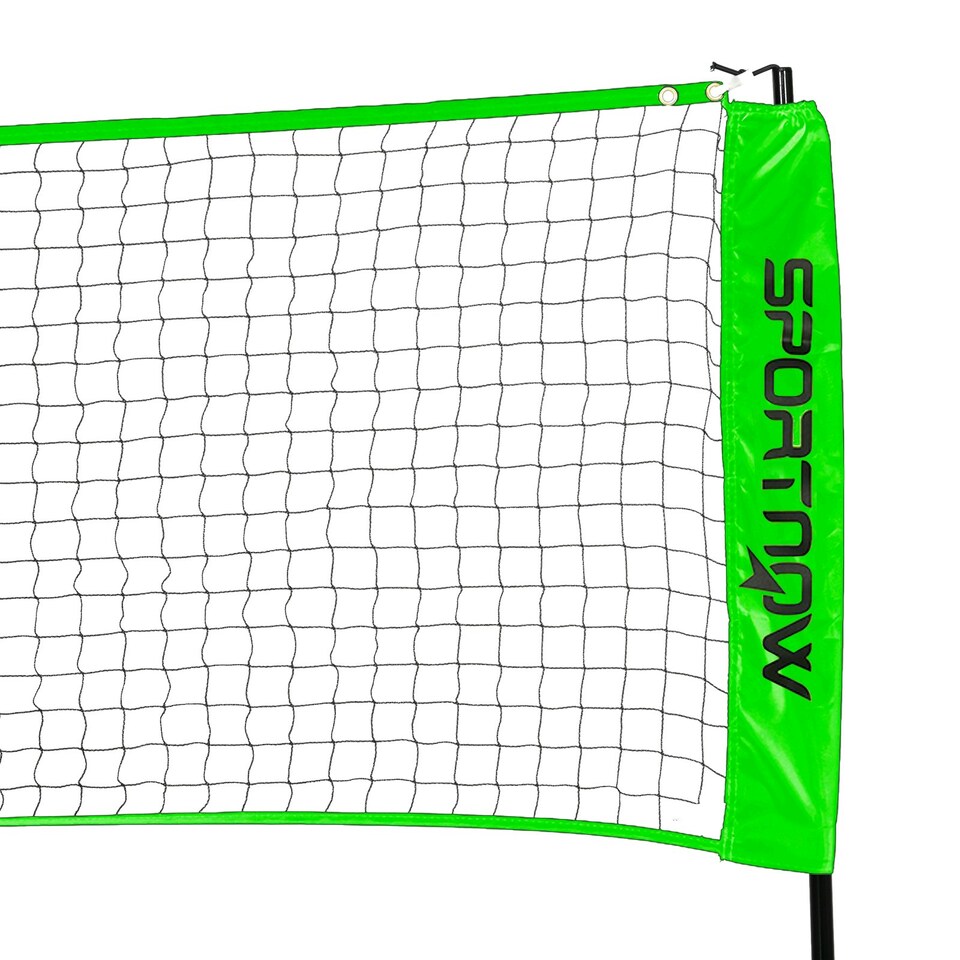 image 1 of SPORTNOW Badminton Net Set, Height Adjustable Net for Pickleball, Volleyball