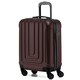 image 1 of Flight Knight Premium Hard Shell Lightweight Cabin Suitcase - 8 Wheels - TSA Lock & USB Port - 100 Airlines Approved Including Ryanair Priority - 55x40x20cm Purple | Burgundy | Cabin Bag