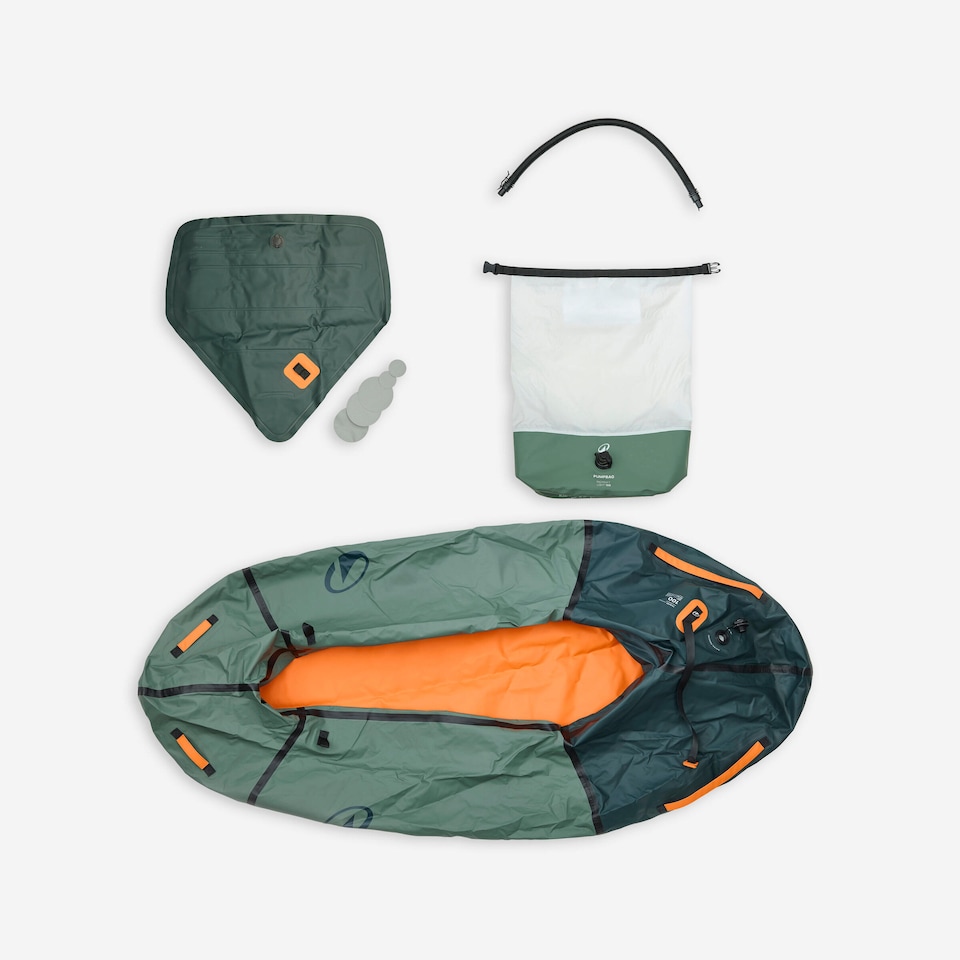 image 1 of Decathlon Packraft 100 Inflatable River Kayak TPU 1P - PR100