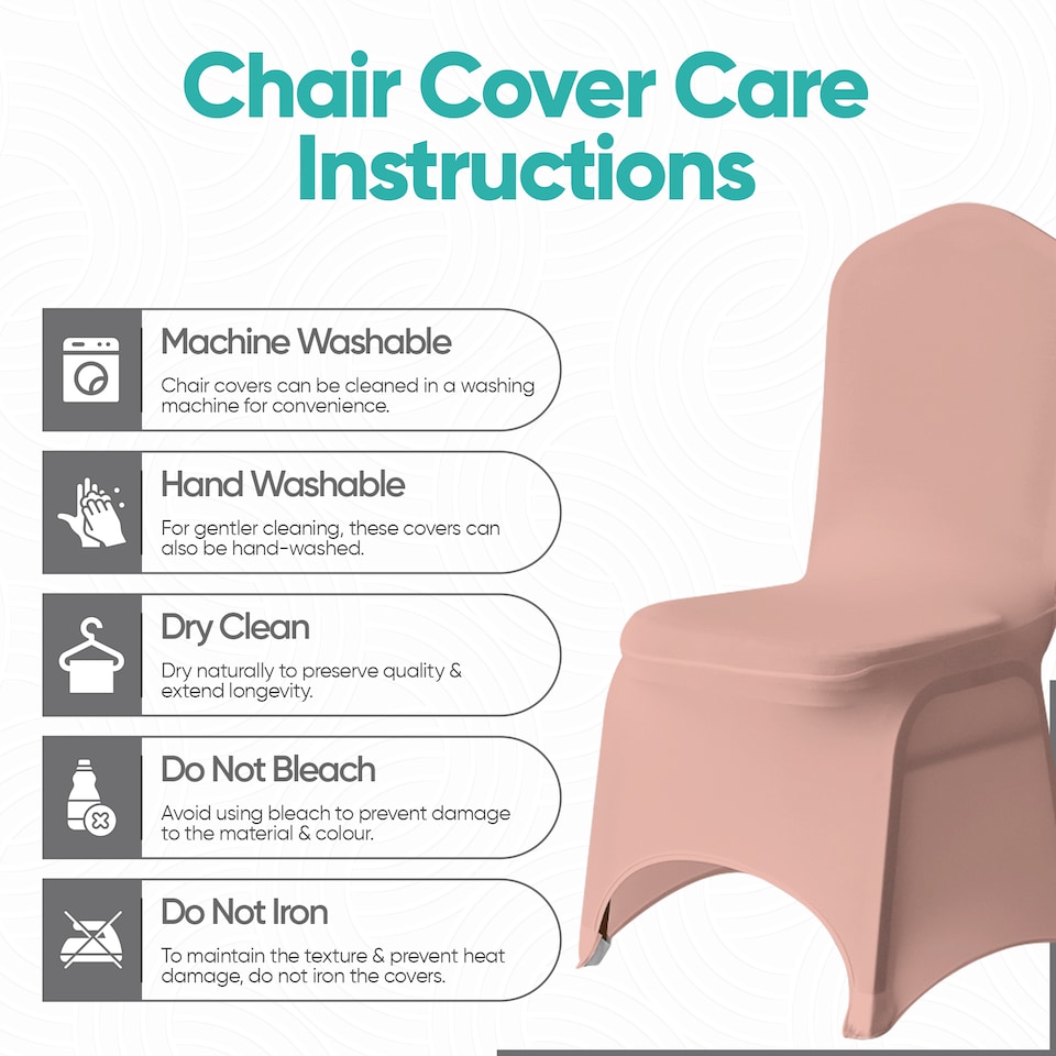 image 1 of Chair Cover Spandex Polyester Stretch Fabric Dining Slipcovers - 10pcs