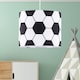 image 4 of Footie - Black and White Football Pendant Shade | Black | Medium | 1