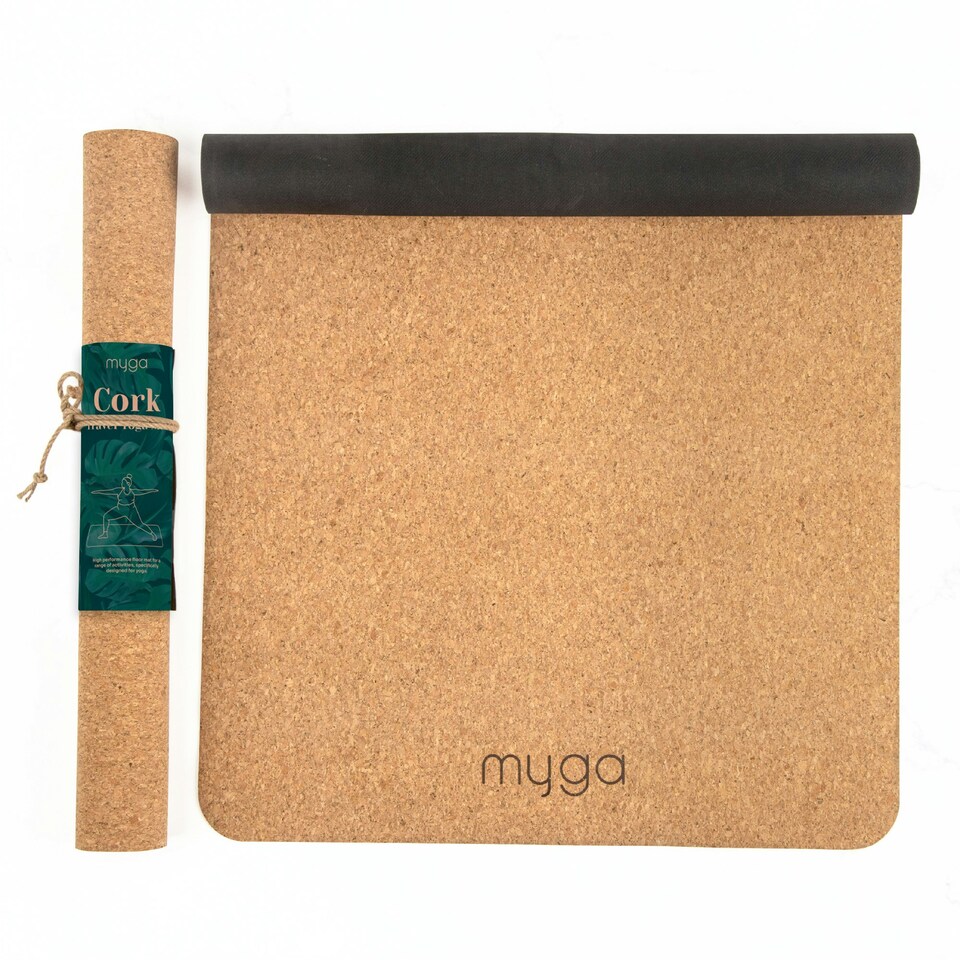 image 1 of Myga Cork Yoga Mat