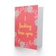 image 2 of I Expletive Love You Greetings Card