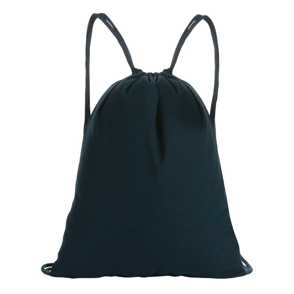 image 1 of XD Collection Impact Cotton Aware Drawstring Bag - Navy - One Size Blue