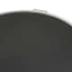 image 5 of Jolie Round End Table Black Mirror And Silver Frame Silver