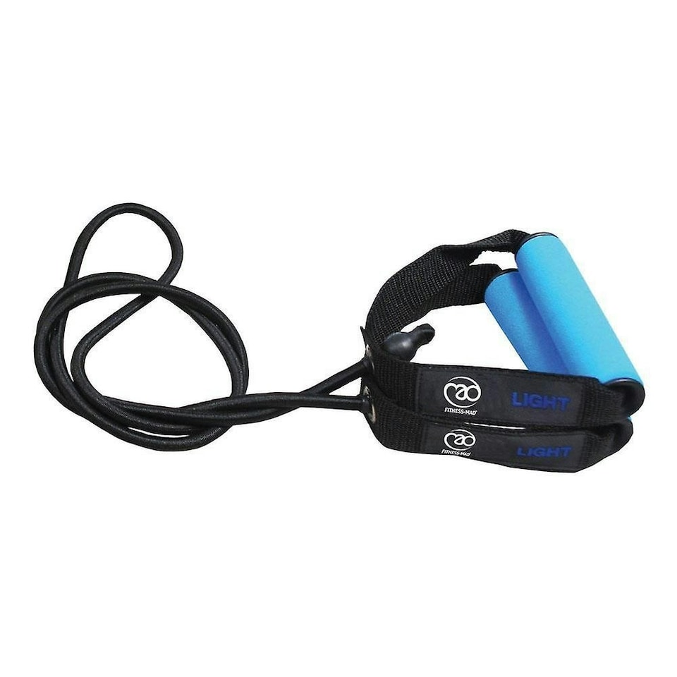 Fitness Mad Resistance Tube - Light Blue/Black - Light