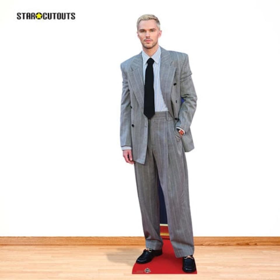 image 1 of Nicholas Hoult Lifesize Cardboard Cutout 191cm