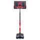 image 1 of NET1 Enforcer Basketball Hoop, 111 x 71 cm Backboard, Telescopic Height 2.28-3.05 m, 145 L Base, 12-Loop Net | Multi | BLACK | 4396