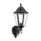 image 2 of EGLO Navedo Traditional Black Aluminium Exterior Wall Lamp