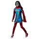 image 1 of Ms Marvel Girls Costume - Red/Blue - 5-6 Years 5