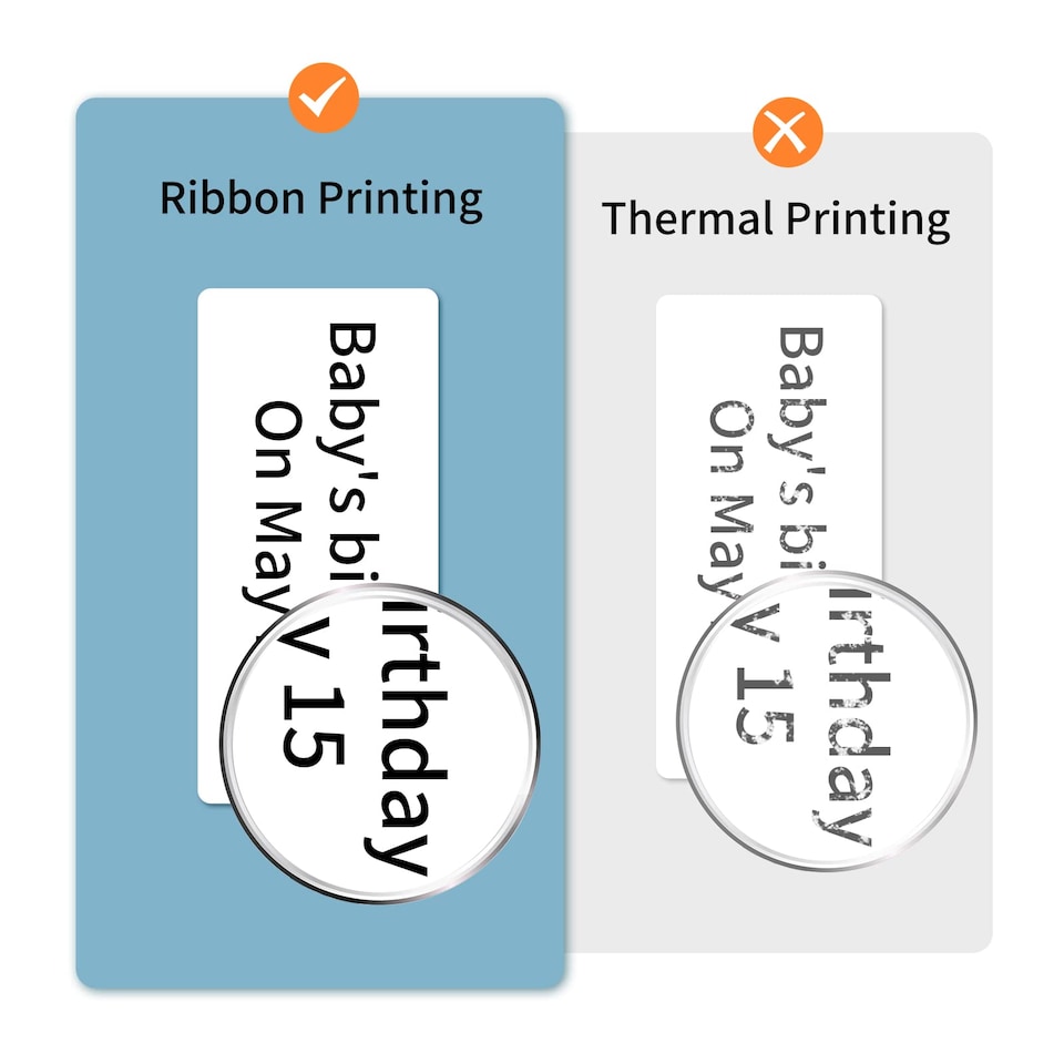 image 1 of NIIMBOT N1 Thermal Transfer Ribbon Cartridge Black