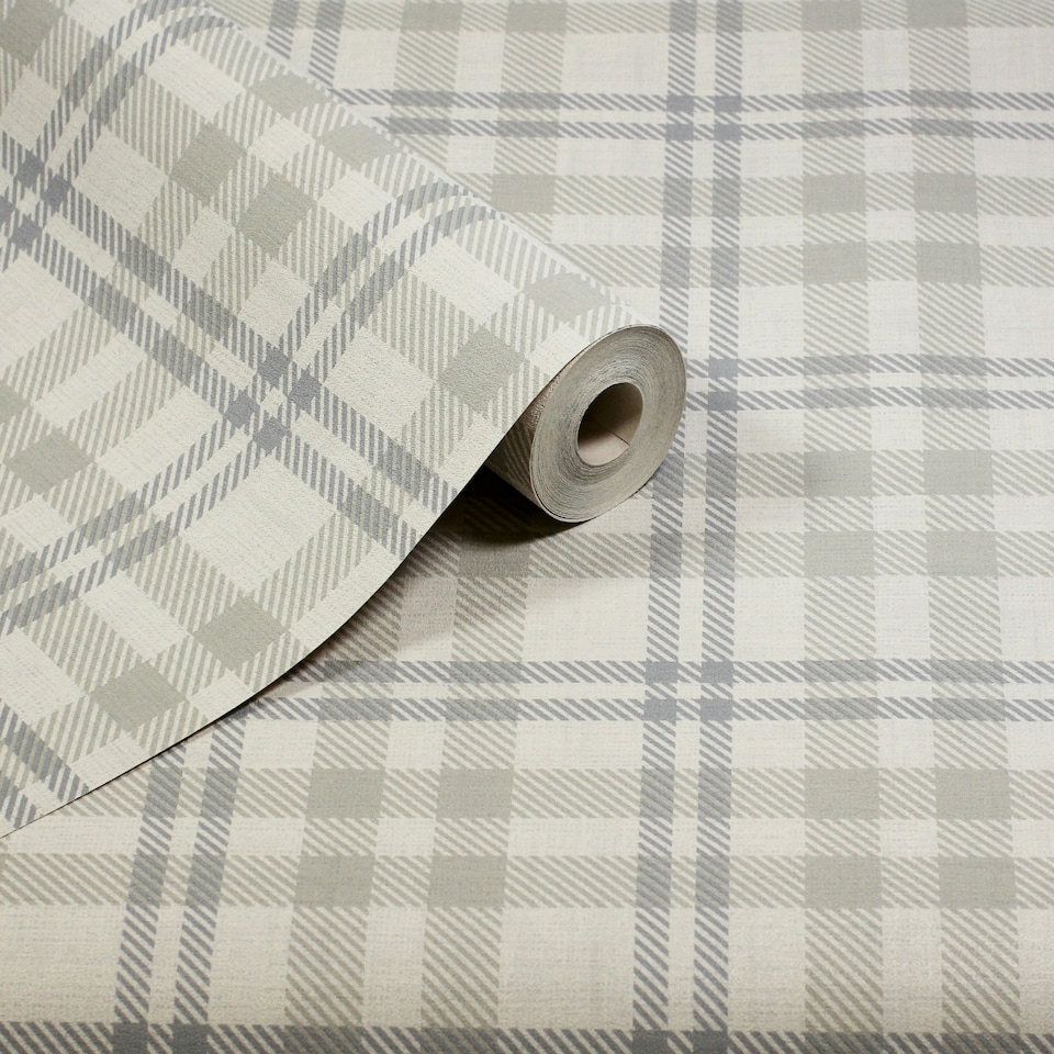 image 1 of Arthouse Countryside Check Natural