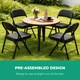 image 3 of Royalford Heavy Duty Folding Padded Chair, Pack of 2