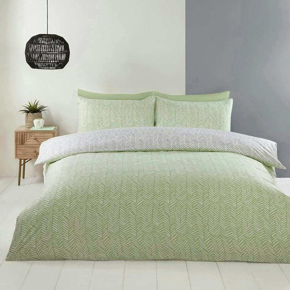 Helston Green King Duvet Cover Set - King