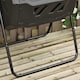 image 8 of Outsunny 160L Outdoor Tumbling Compost Bin with Dual Chamber, Black