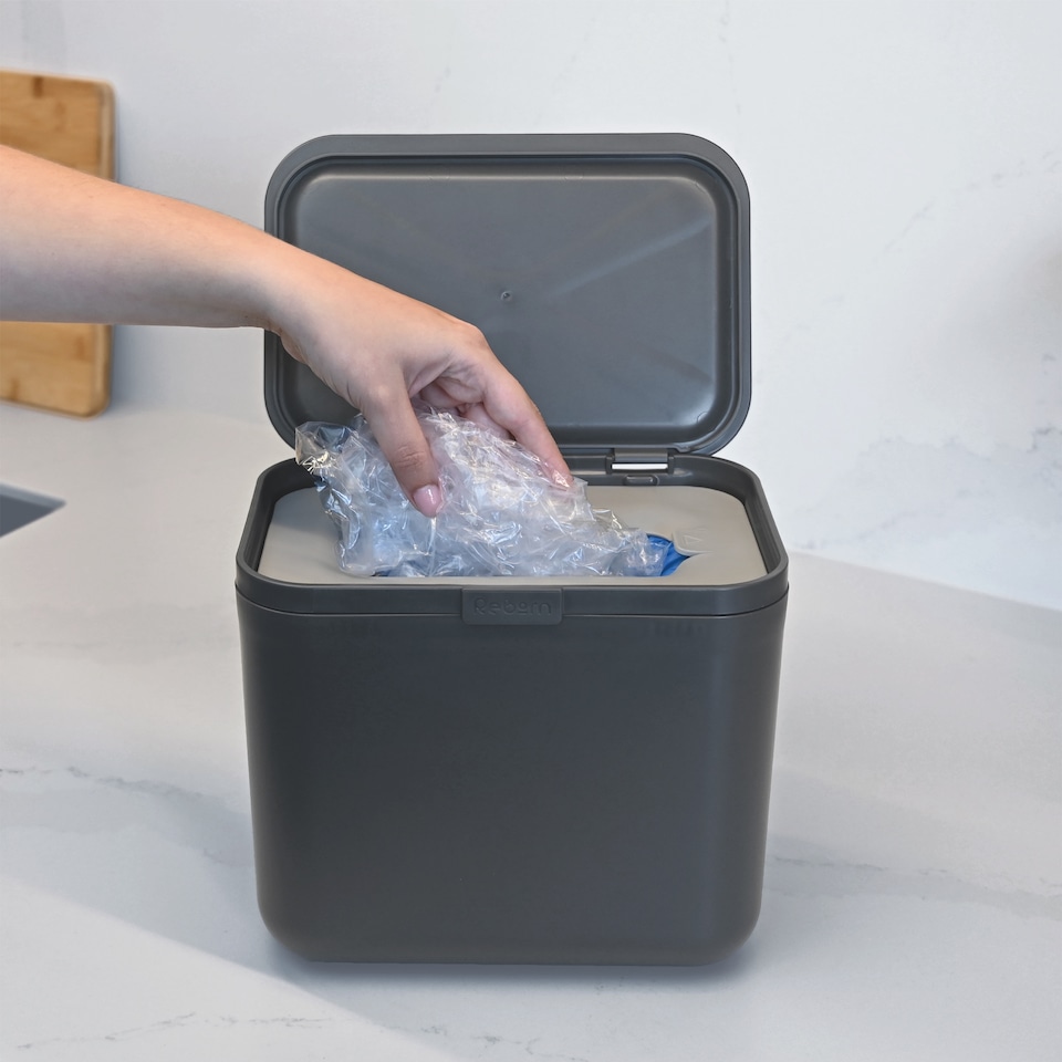 image 1 of ReBorn Recycled SquishBin Plastic Flexible Waste Caddy
