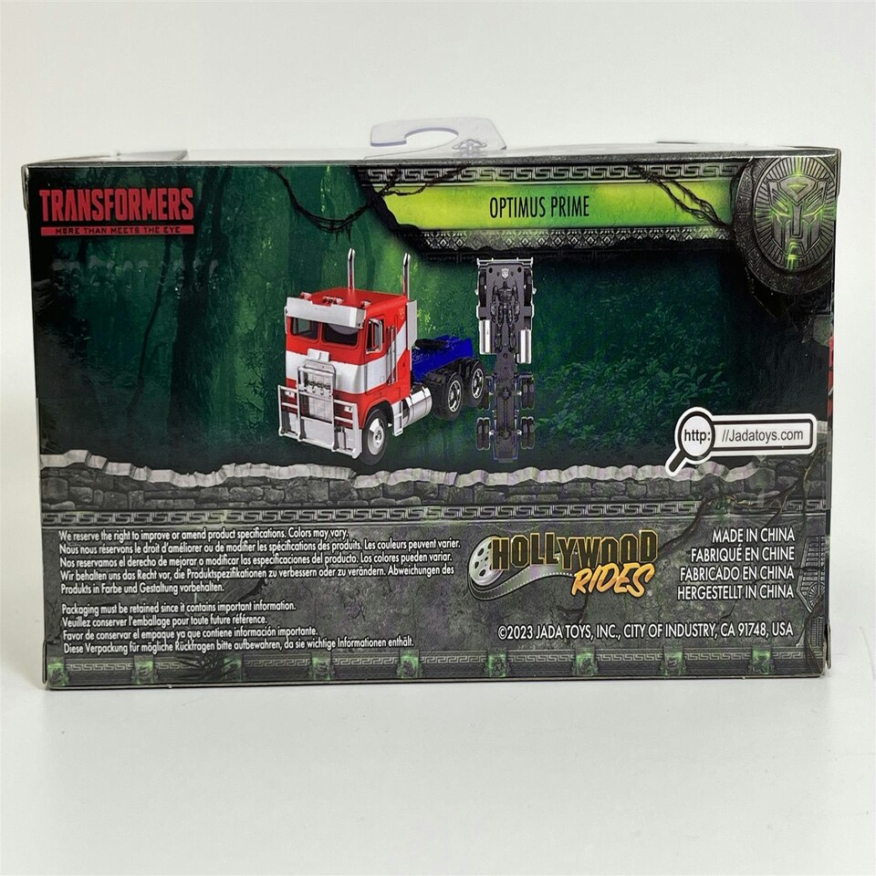 image 1 of Transformers Rise Of The Beasts Otimus Prime 1:32 Scale Jada 253112009 34257