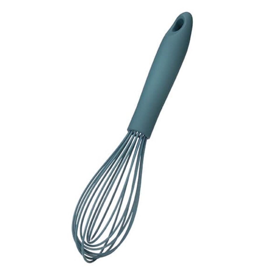 image 1 of Fusion Twist Silicone Whisk Blue