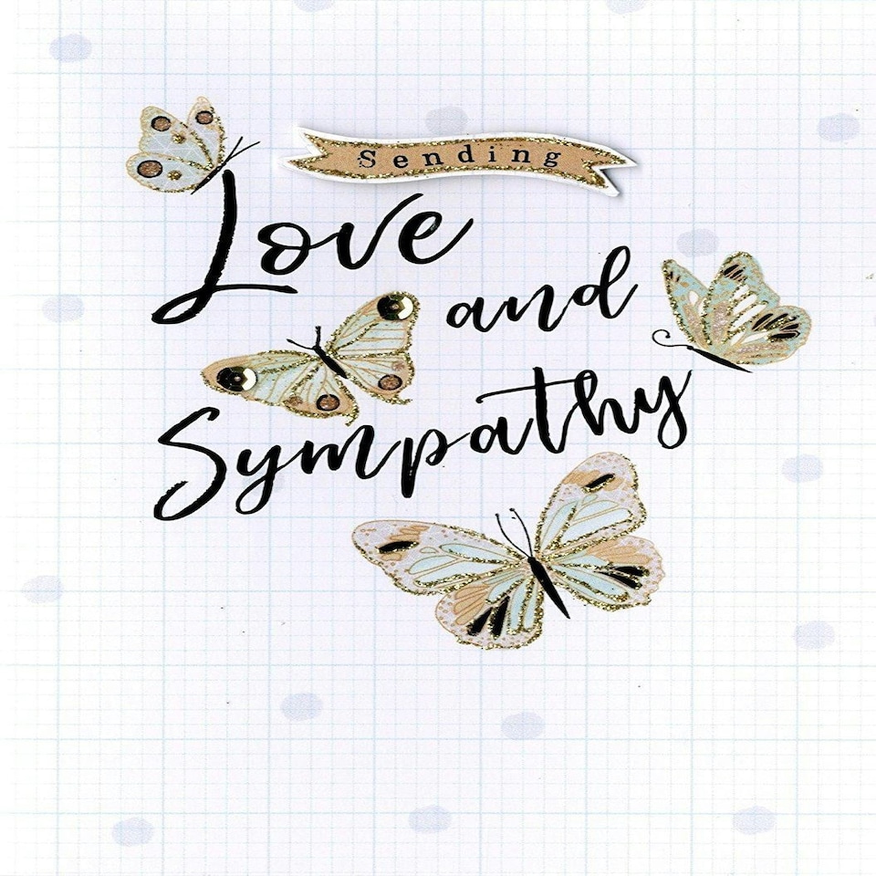 image 1 of Sending Love & Sympathy Greeting Card Second Nature Just To Say Cards