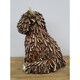 image 4 of Highland Cow Twig Sitting Ornament 25cm Brown