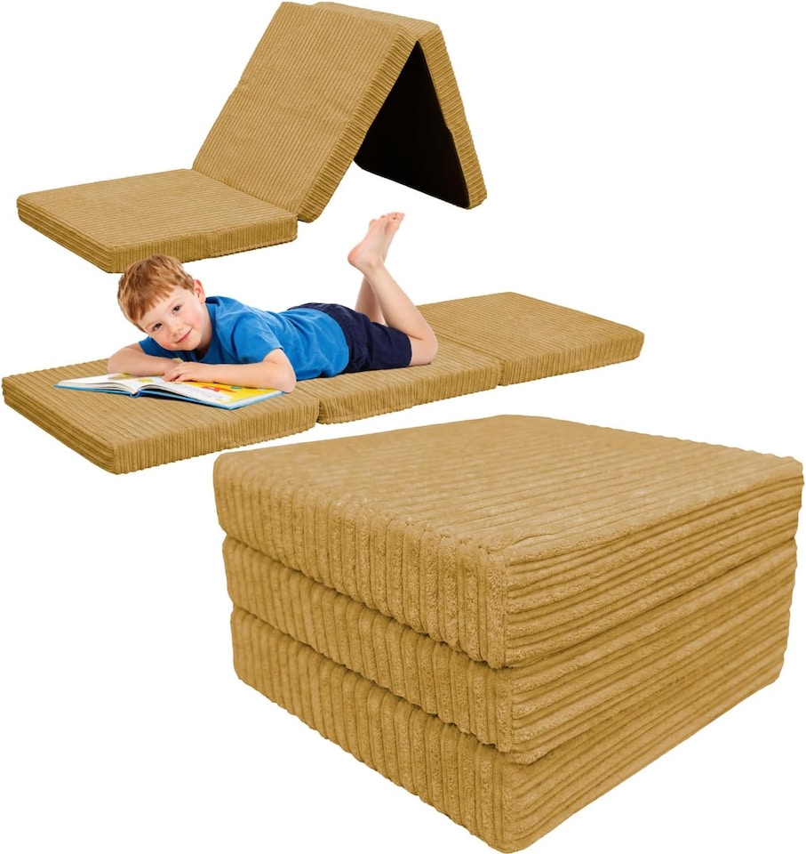 image 1 of Cord Tri-Fold Mattress Z Bed Futon Sofa Chair Mattress