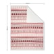 image 5 of BHS Christmas Fairisle Throw with Sherpa Back | Red | Red | 1