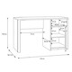 image 4 of Surfinio Dressing Table Study Desk Grey Catania Oak Decor Grey