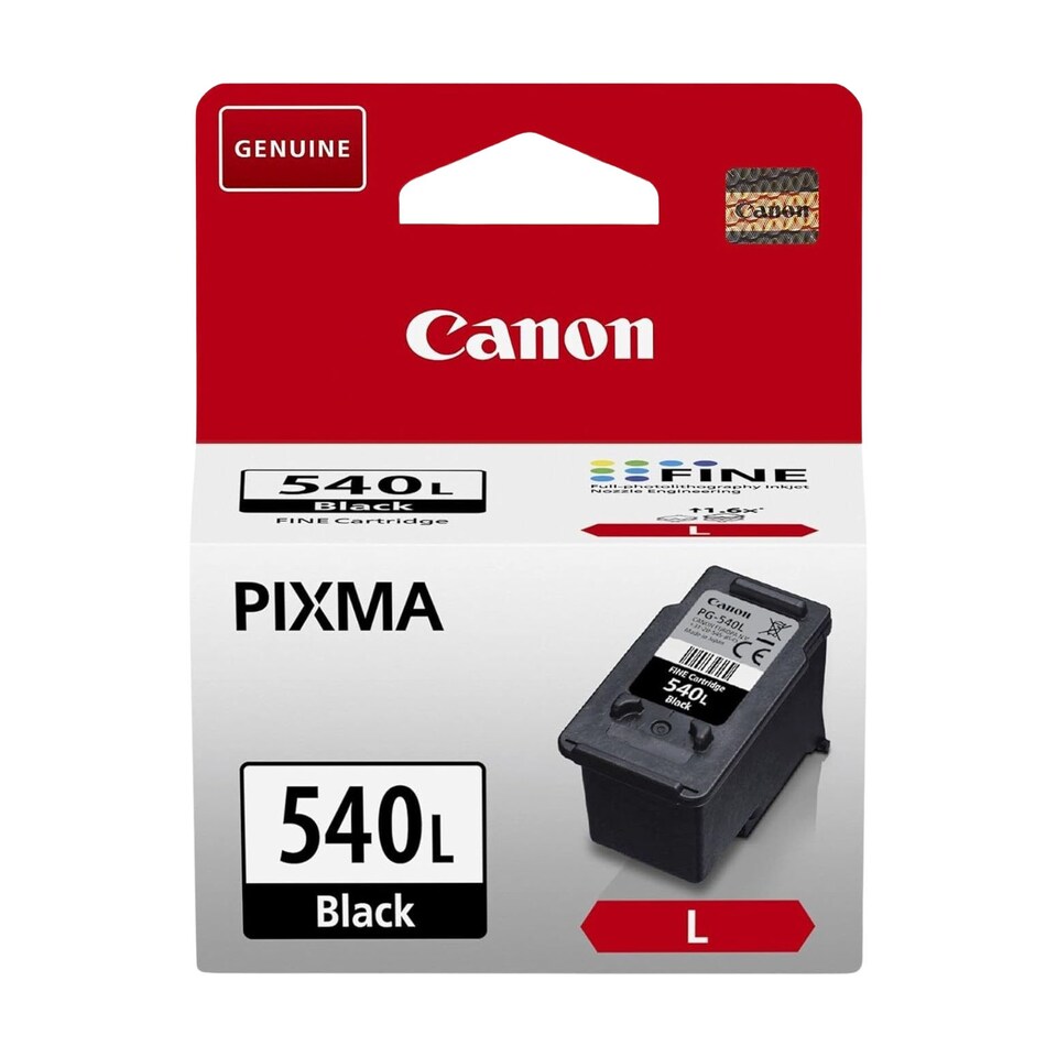image 1 of Canon PG540L Black Genuine Ink Cartridge
