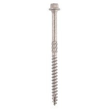 Timco - Timber Screws - Hex - Stainless Steel (Size 6.7 x 150 - 4 Pieces)