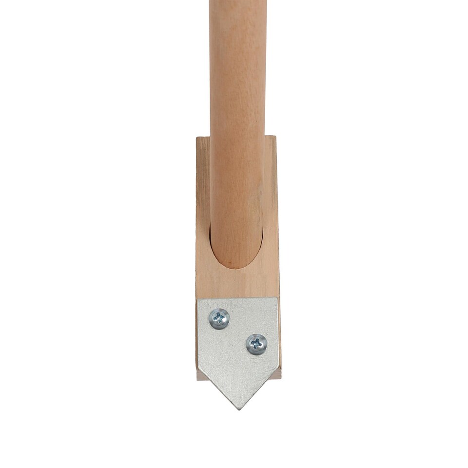 image 1 of Harbour Housewares Wooden Long Handle Weed Brush - 120cm