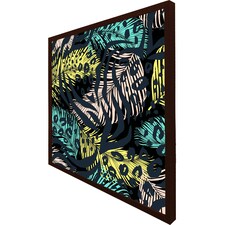 Animal & tropical print (Picture Frame) Brown | M