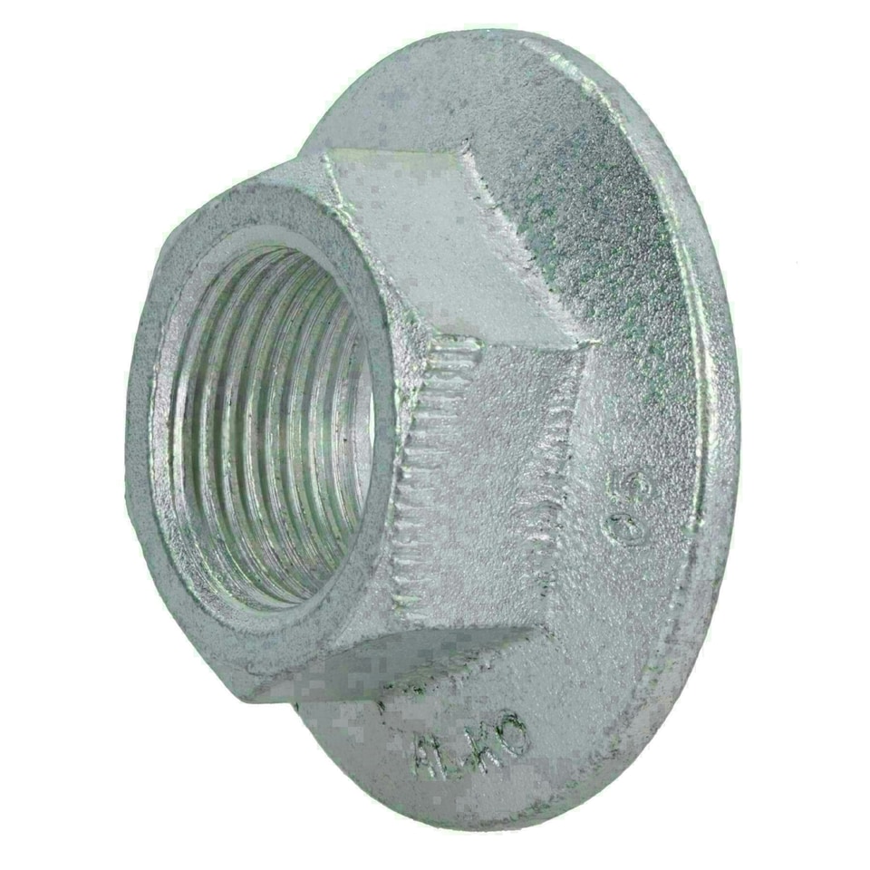 image 1 of M24 x 1.5mm One Shot ALKO Nut Trailer Axle Hub Brake Drum Knott BPW 2pc