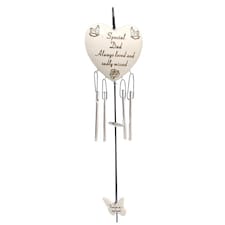 Special Dad Hanging Wind Chime Graveside Memorial Decoration Plaque Outdoor
