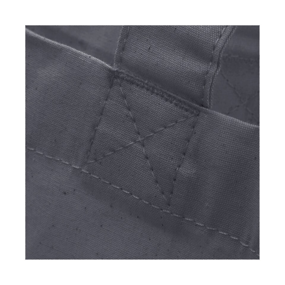 image 1 of Westford Mill Premium Cotton Maxi Tote Bag | Grey | Graphite | One Size | 1