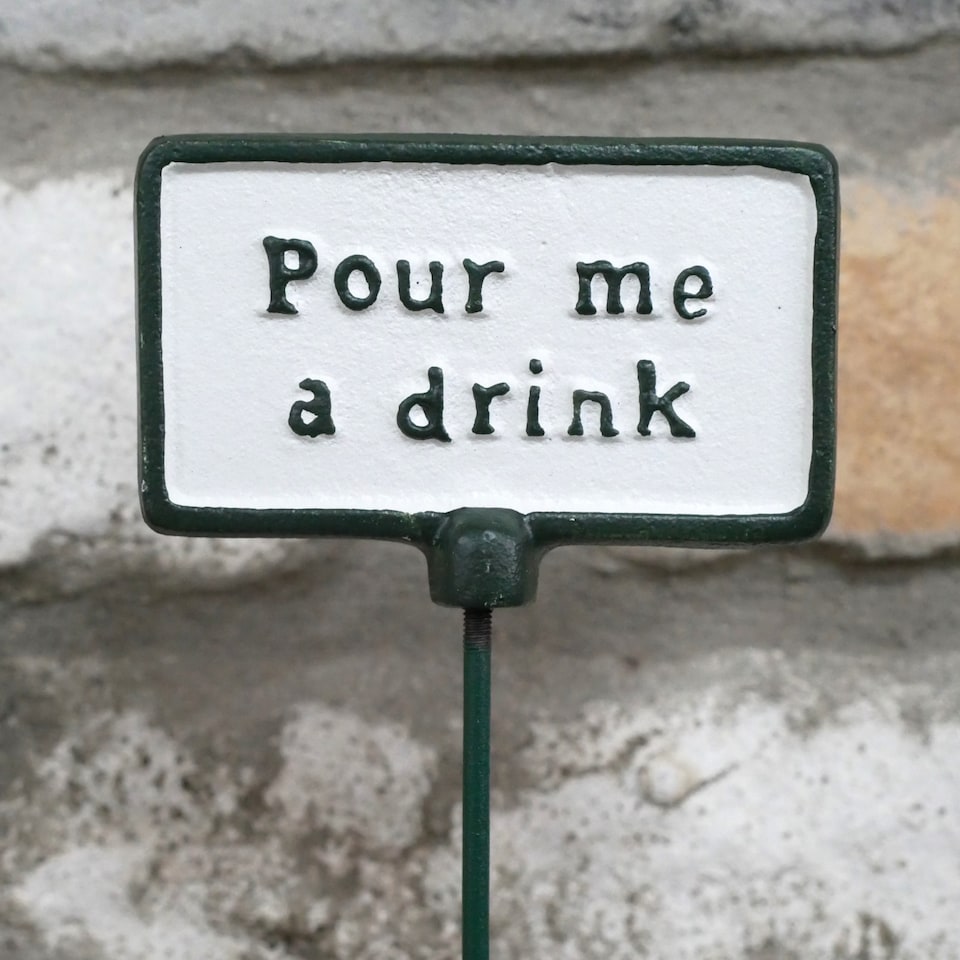 image 1 of Garden Plant Sign Stake Plaque