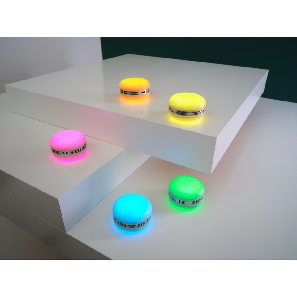 image 1 of Osram Smart+ Macaron Bluetooth Rechargeable Portable Audio Speaker Blue